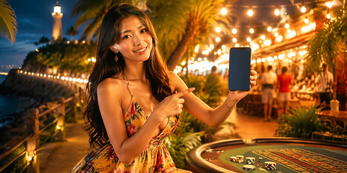 Người chơi baccarat tại chợ đêm Vũng Tàu kiểm tra voucher 426 trên điện thoại